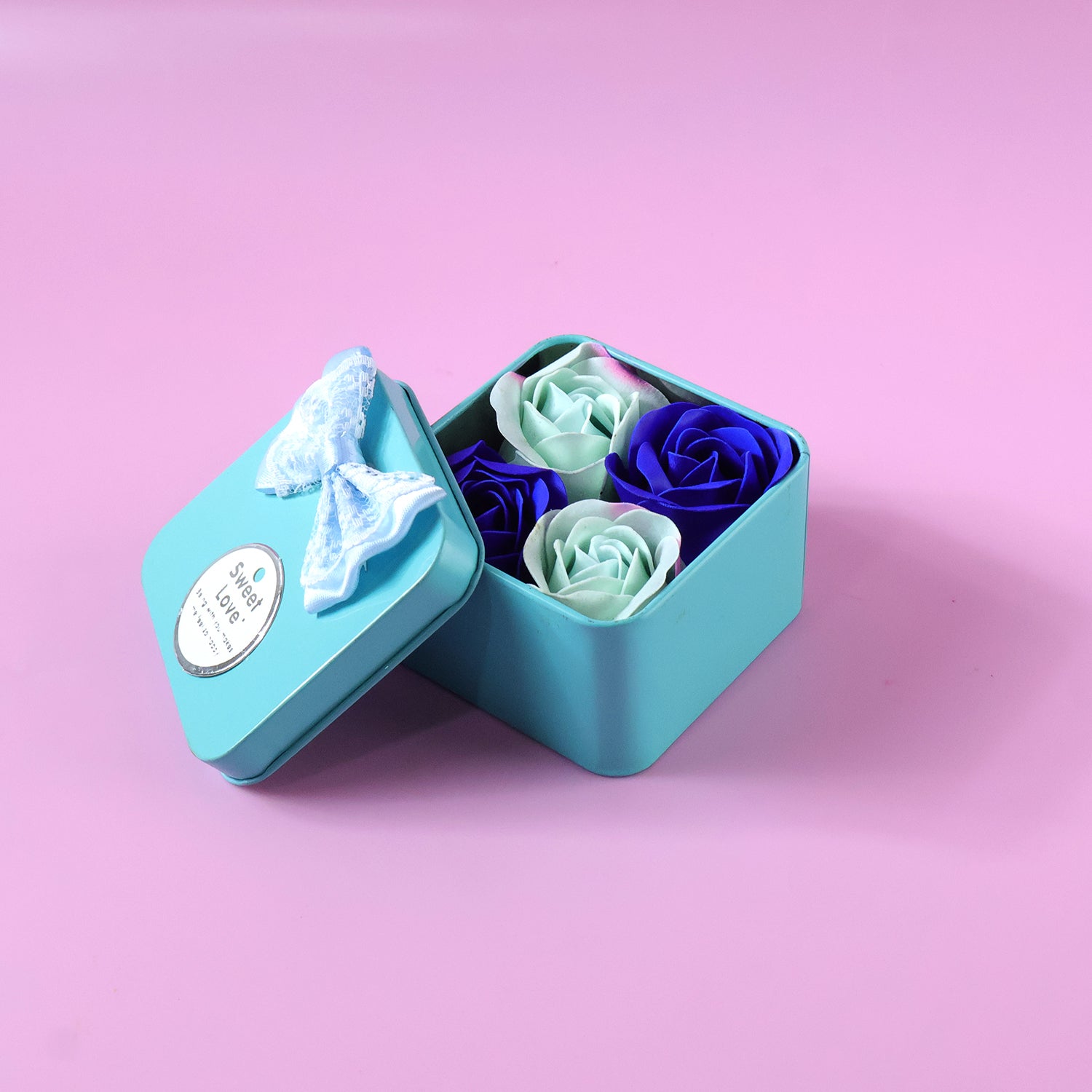 premium rose bath soap set