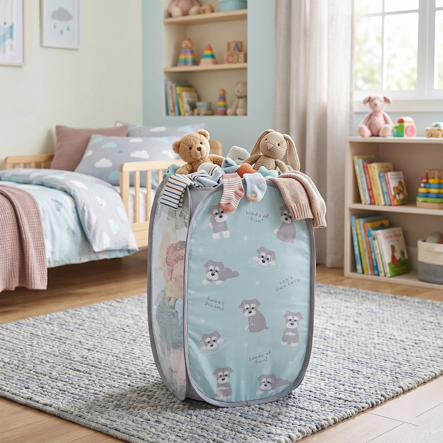foldable clothing storage sack