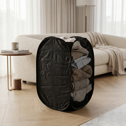 portable fabric hamper bag