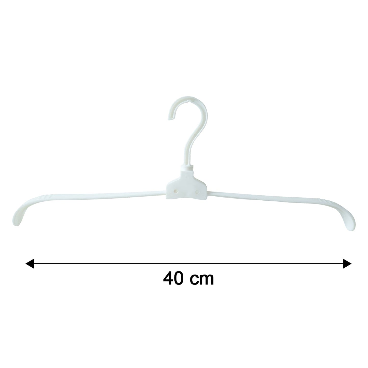 collapsible plastic clothes hanger
