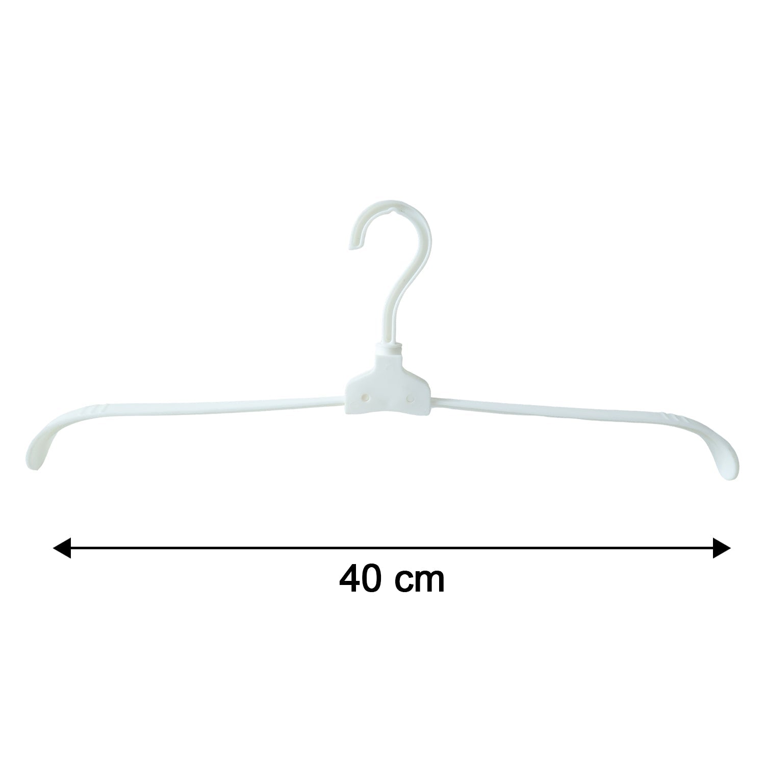 collapsible plastic clothes hanger