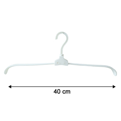 collapsible plastic clothes hanger