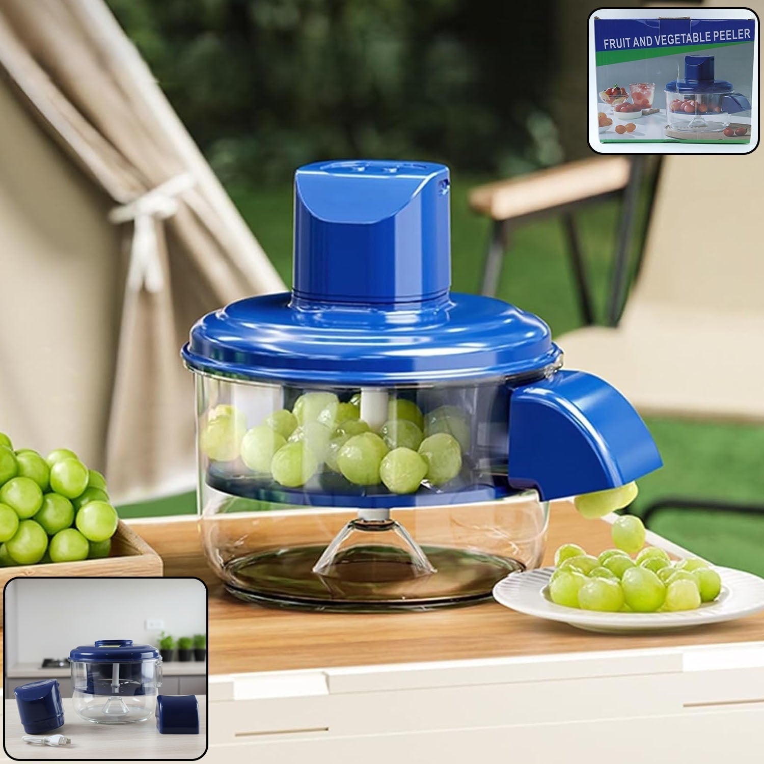  Multi-Purpose Fruit and Vegetable Peeler Set - main product shot