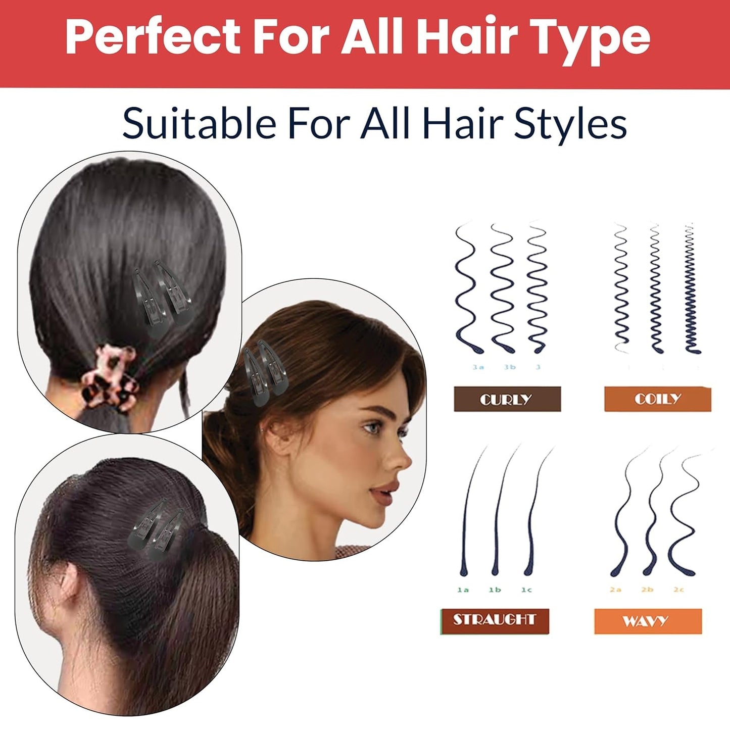 Complete Hair Styling Accessories Combo Set (1 Set)