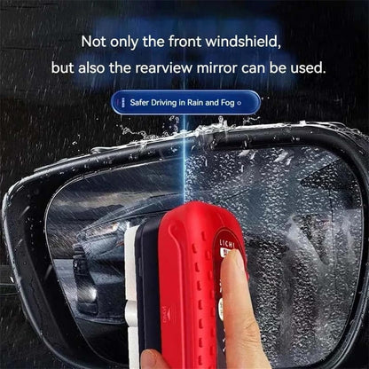 Automotive windshield cleaning tool