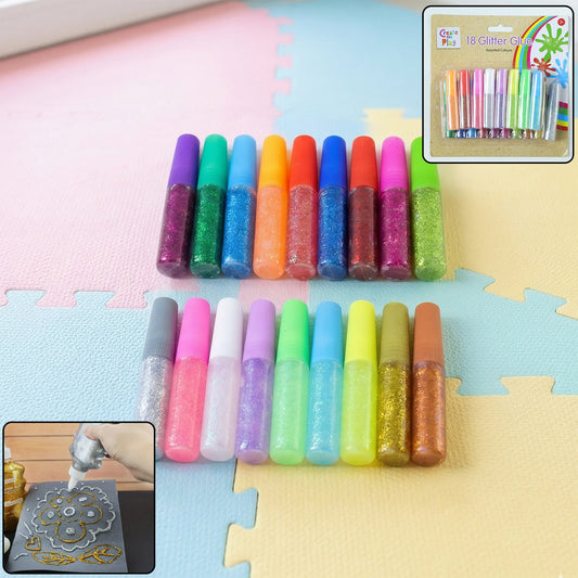 glitter glue pens set