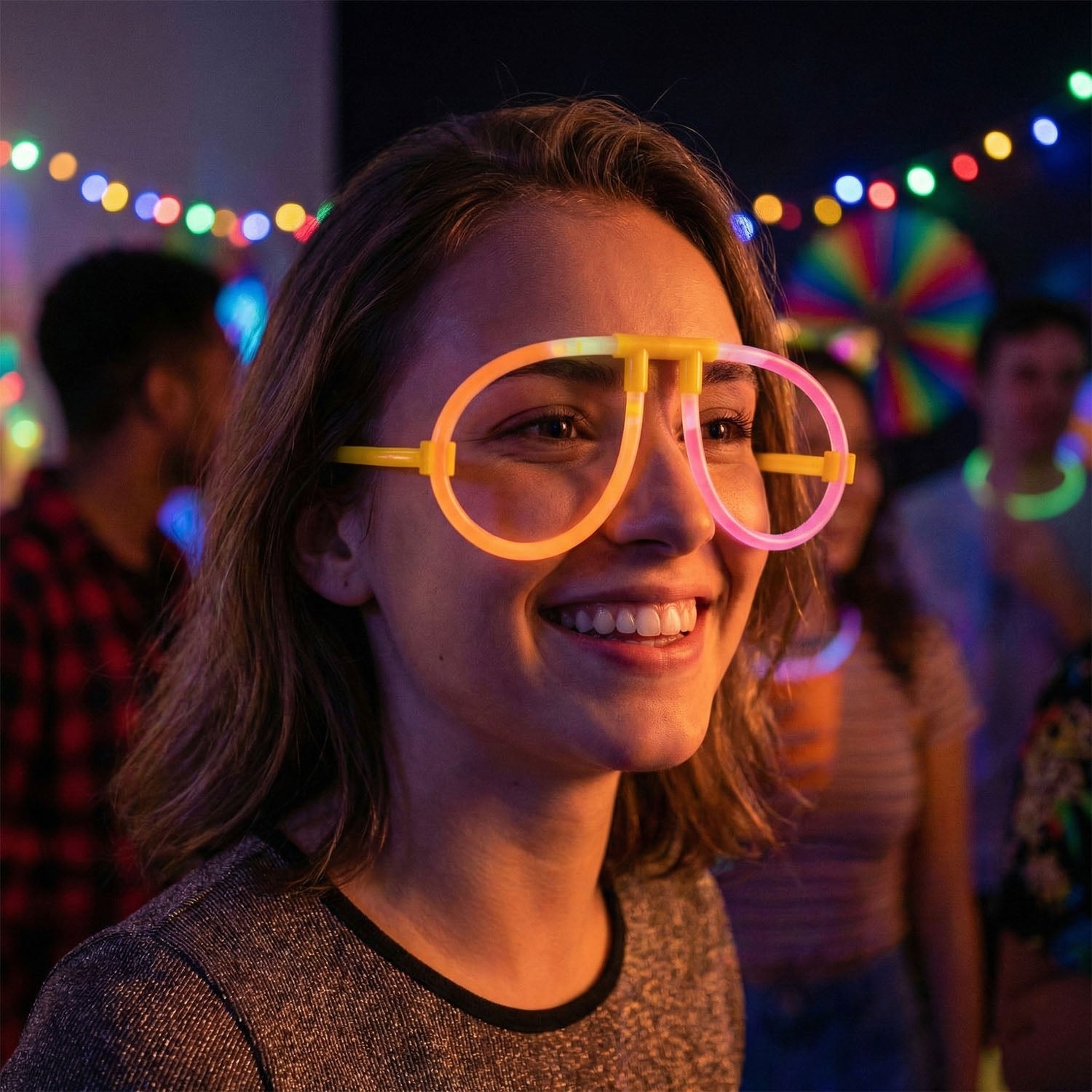 Neon Light Glasses