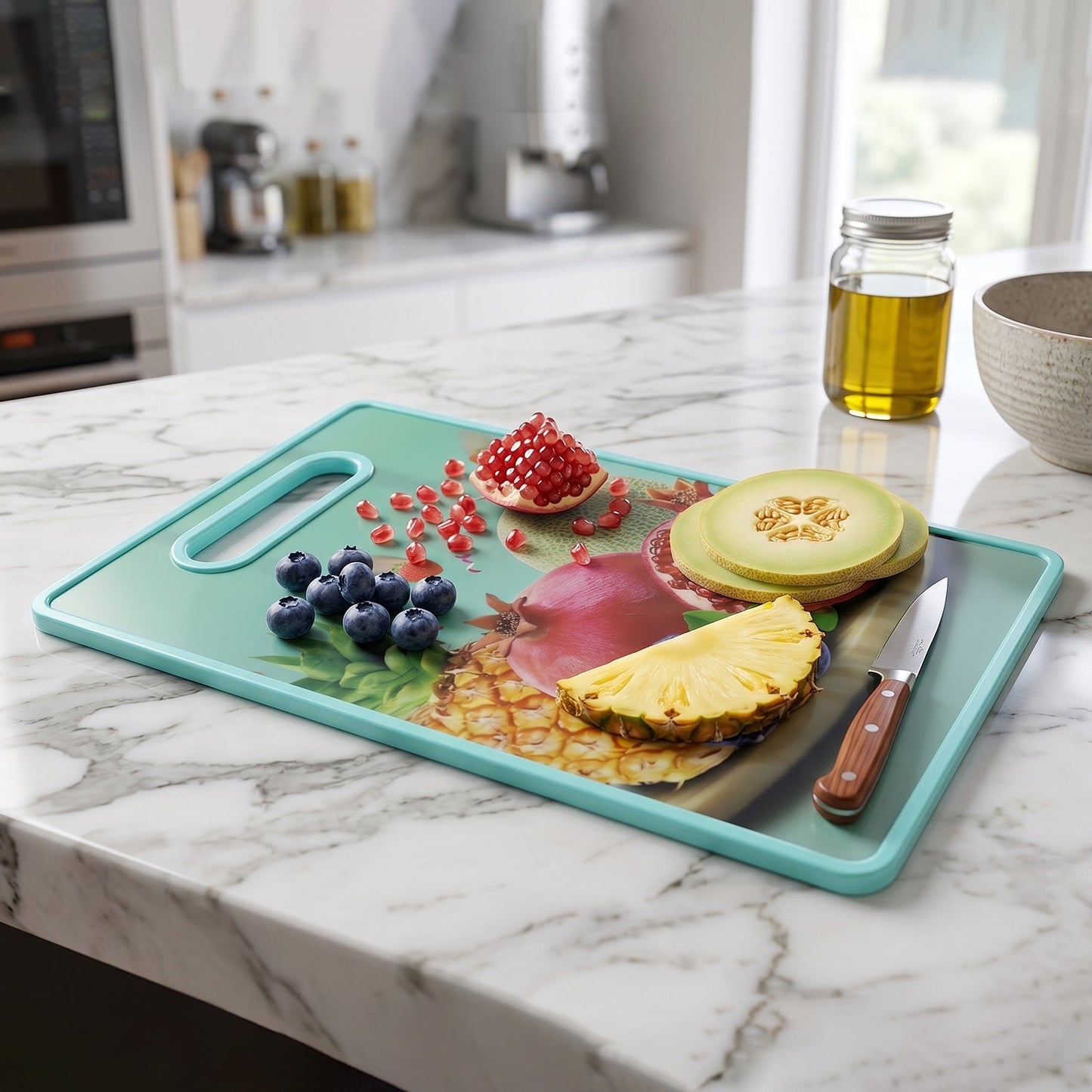 Multipurpose Anti-Slip Cutting Board (1 Pc, 36x23 Cm)