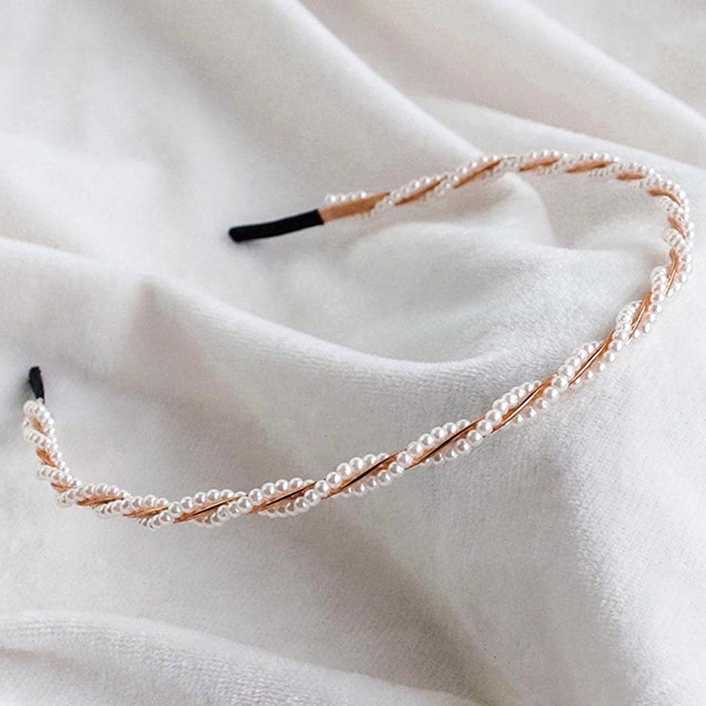 Elegant Pearl Design Hairband (1 Pc)