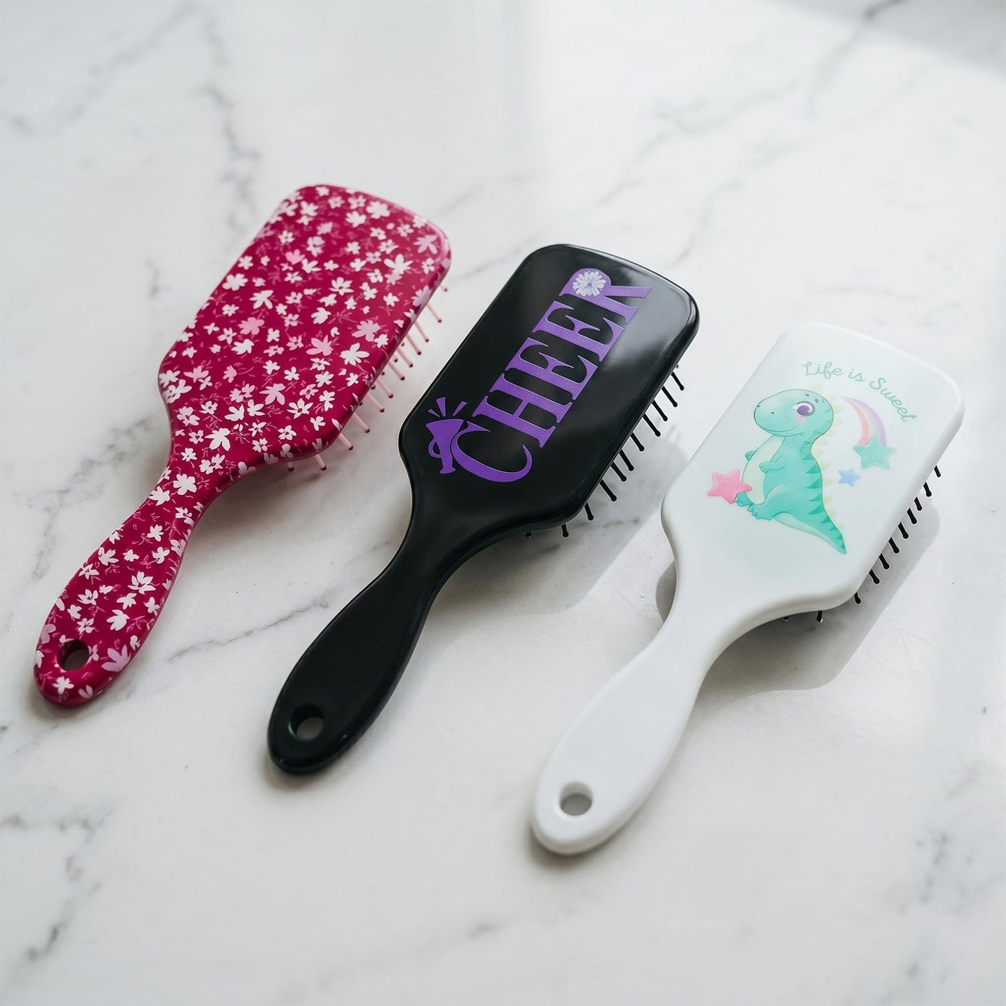 Premium Kids Hair Brush with Fun and Colorful Designs (1 Pc, Mix Design)