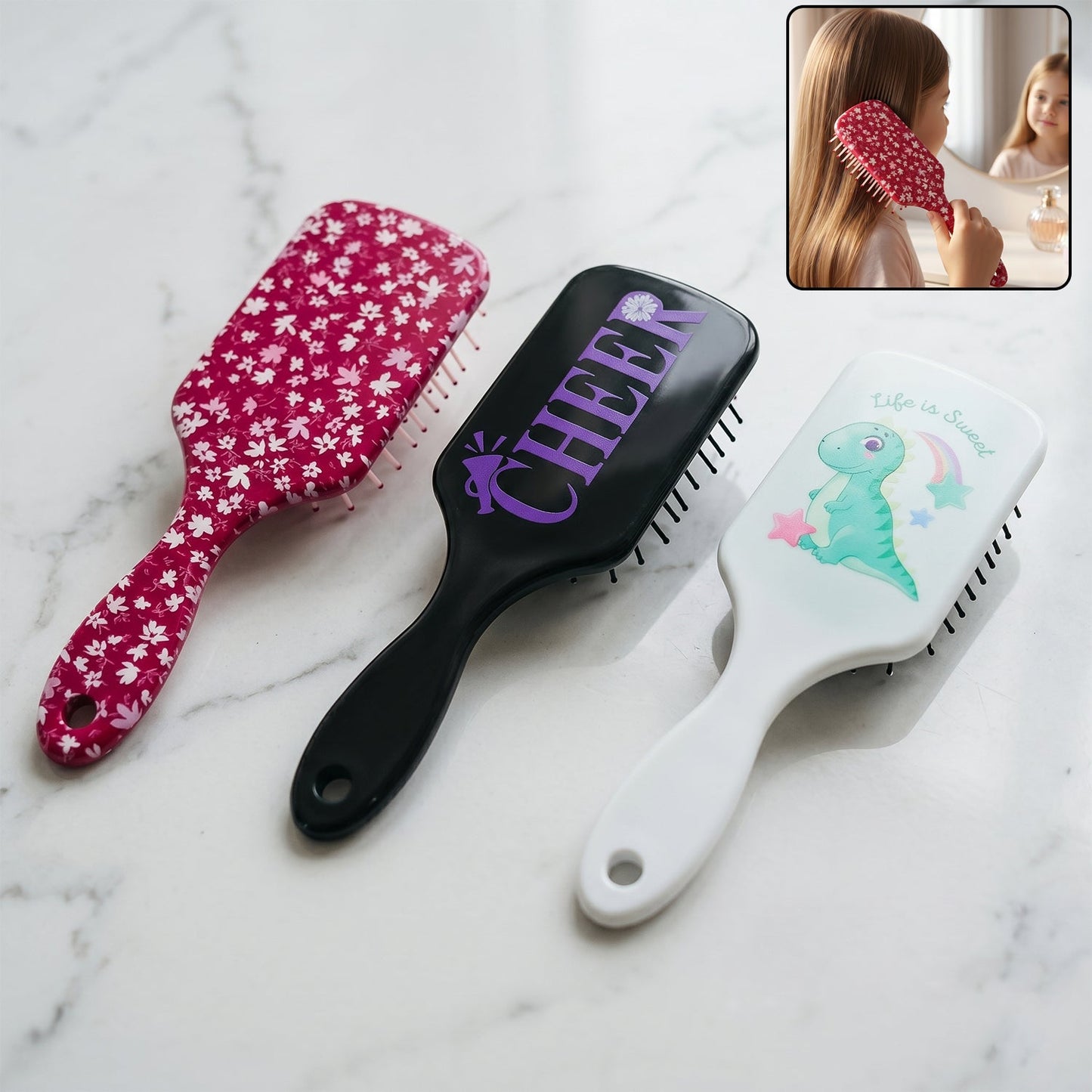 Colorful Hair Brush