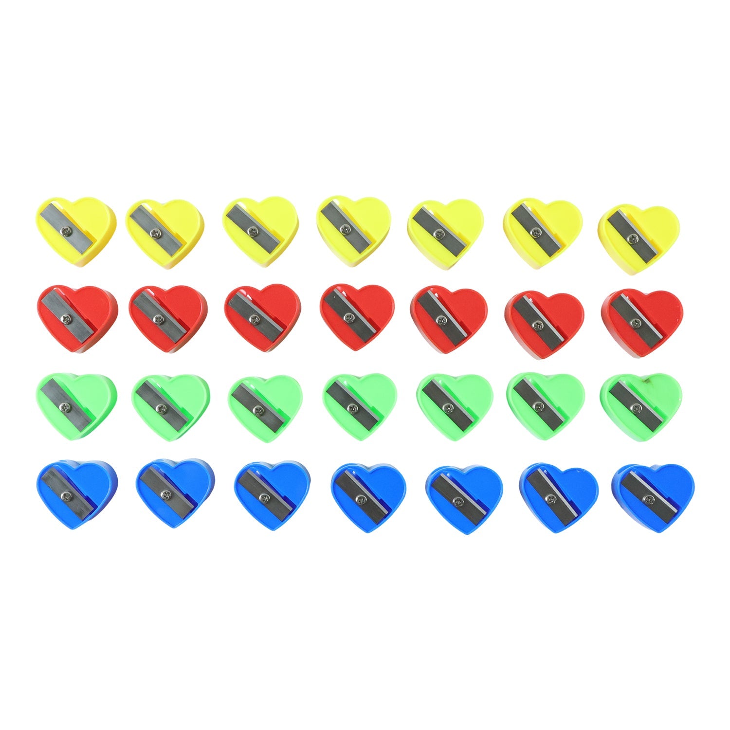 heart design sharpener set