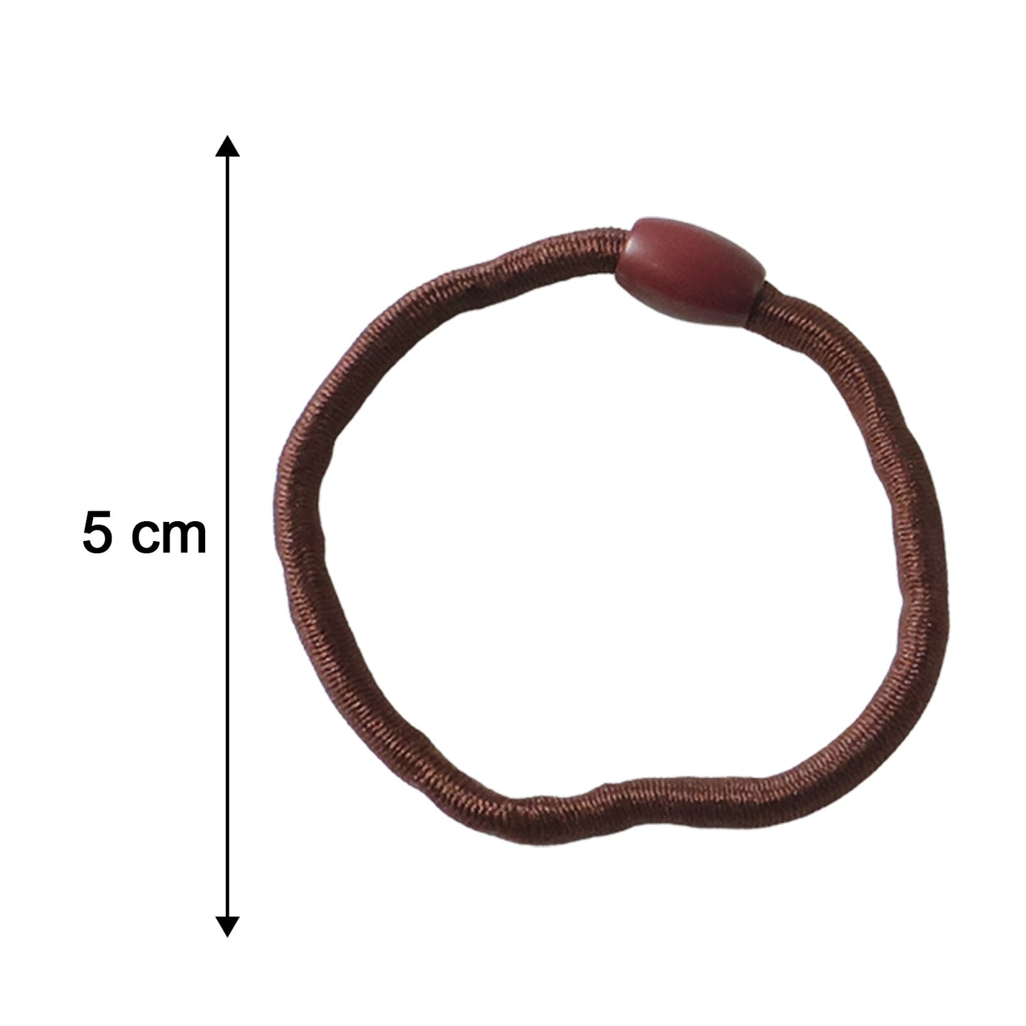 Soft Elastic Hair Rubber Bands Set (32 Pc Mix Color)