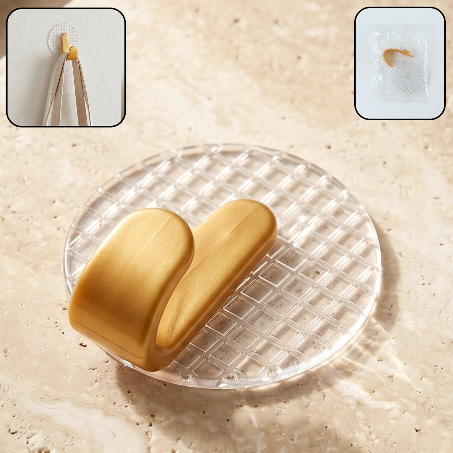 Premium Self Adhesive Wall Hook (1 Pc)