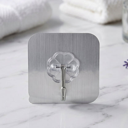 Transparent Heavy Duty Self Adhesive Wall Hook (1 Pc)