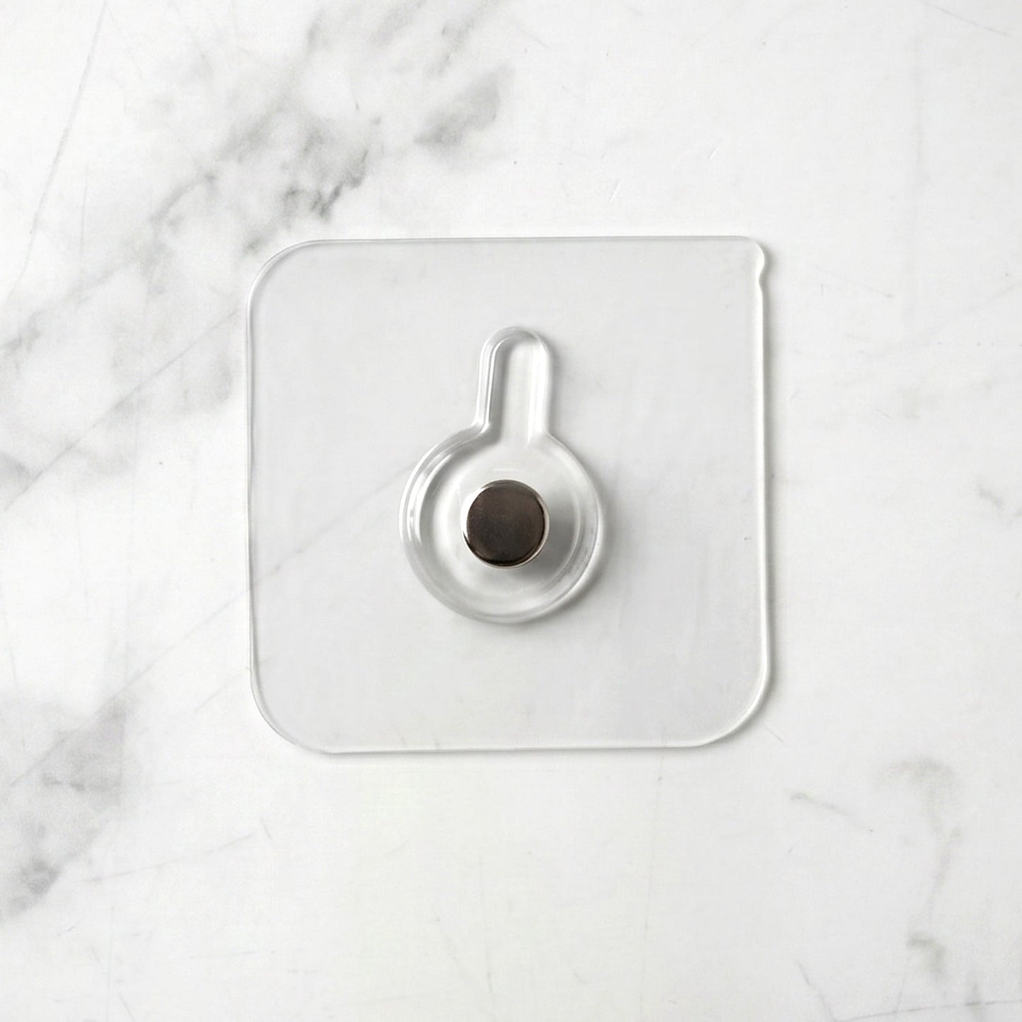 Transparent Self Adhesive Utility Wall Hook Sticker (1 Pc)