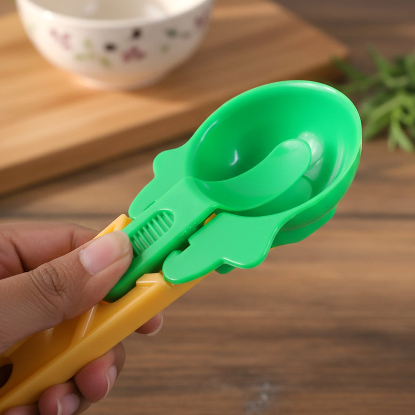 Plastic Premium Ice Cream Scoop Set – 2 Pcs