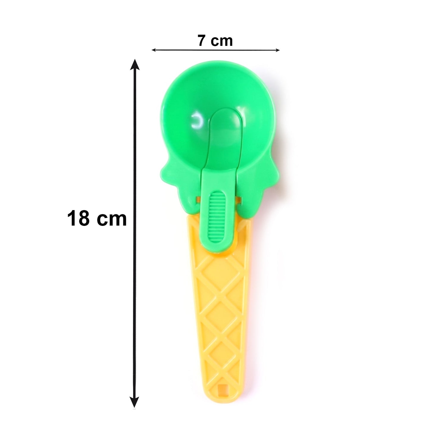 Plastic Premium Ice Cream Scoop Set – 2 Pcs
