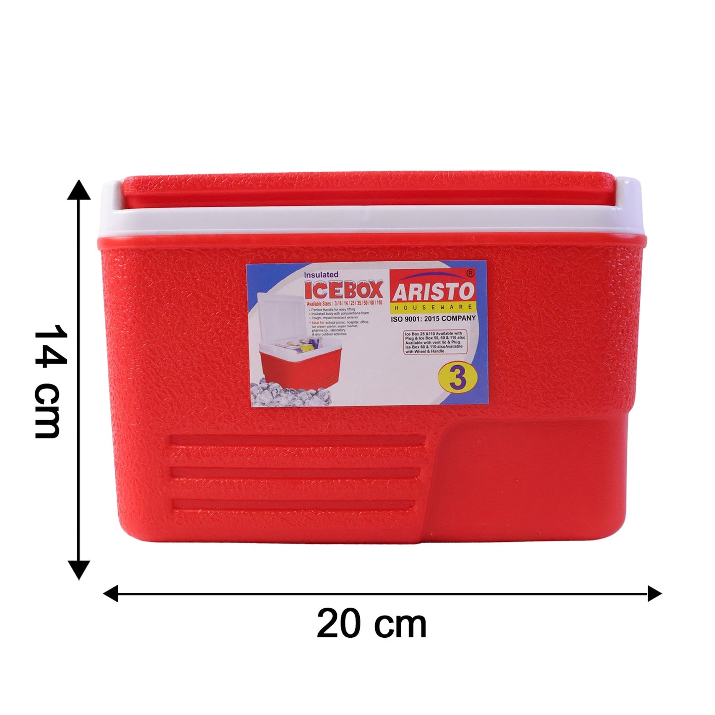 outdoor camping insulated drink cooler 3 litre