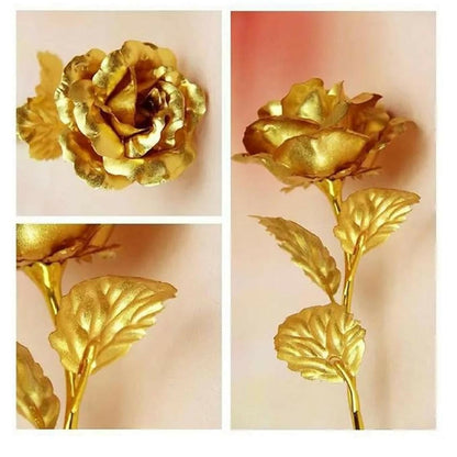 B Golden Rose is perfect for decorating homes, offices, cafes (3 Pc Set)