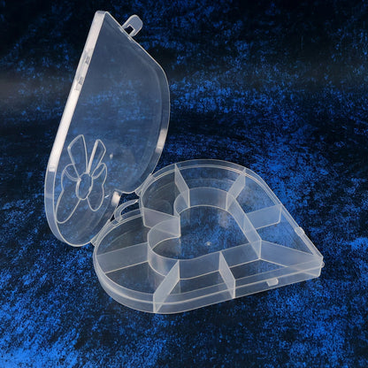 Heart storage box closed with bow design lid India