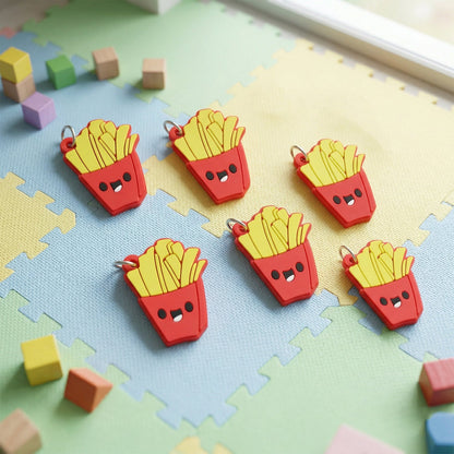 novelty fries bag charm