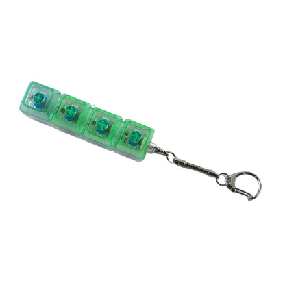 clicky switch keychain LED light