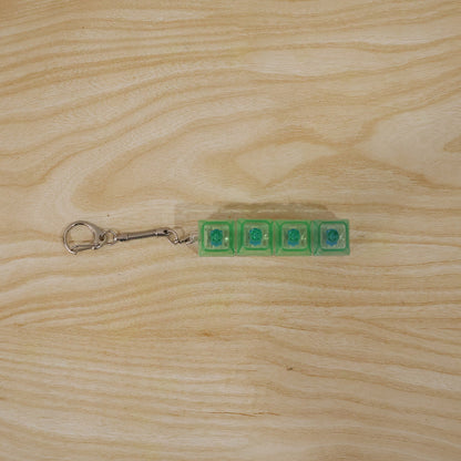 mini keyboard switch keyring toy