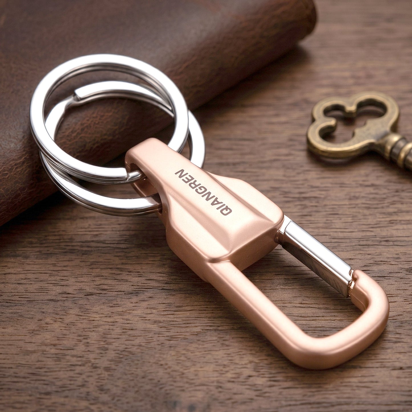 Heavy Duty Keychain Organizer with Quick Release Hook for Keys (1 Pc)