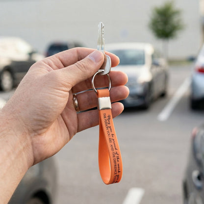 silicone key ring
