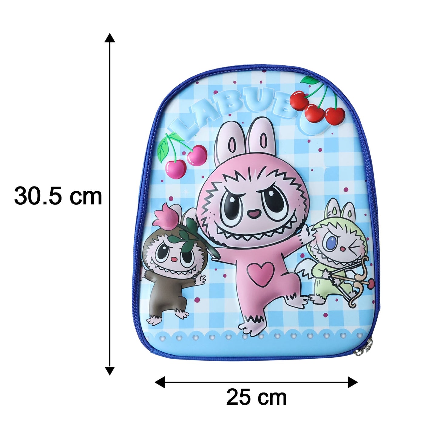 Cute Cartoon Printed Kids School Backpack (1 Pc, 12 Inch)