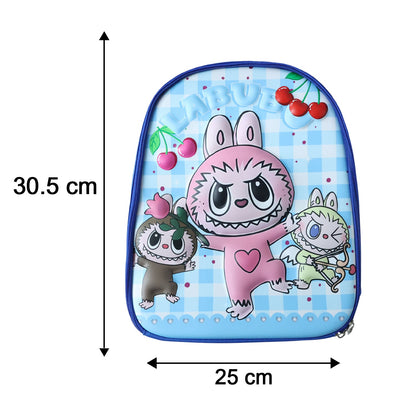 Cute Cartoon Printed Kids School Backpack (1 Pc, 12 Inch)