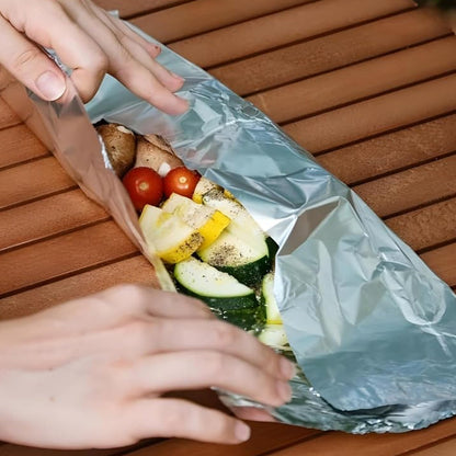 Premium Aluminium Foil Paper Roll (18 Mtr)