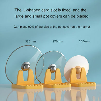 Multipurpose Kitchen Lid & Spoon Holder Stand (1 Pc)