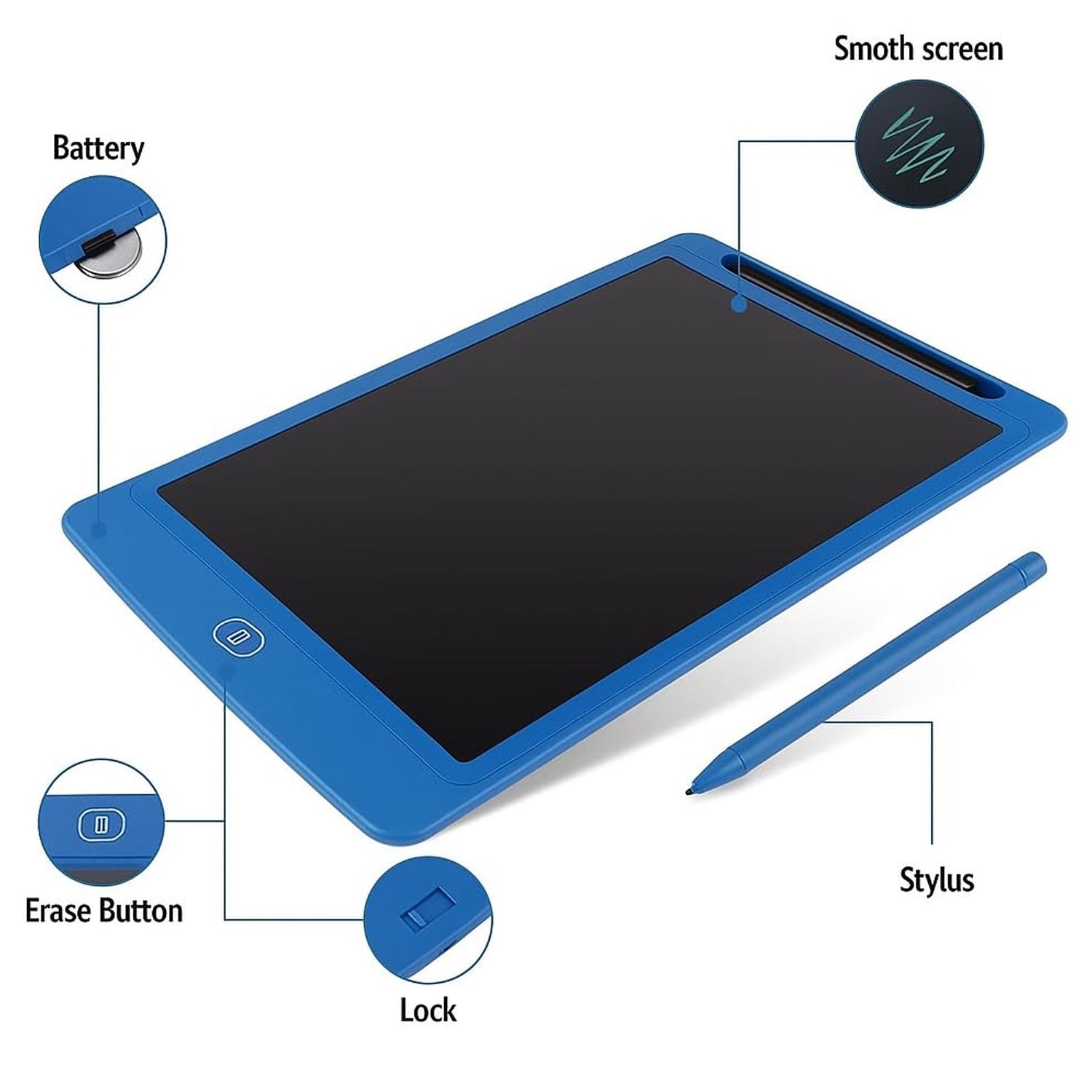 kids doodle writing screen tablet