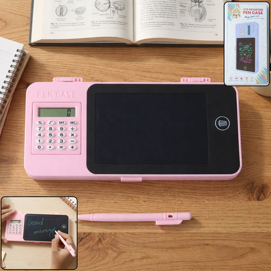 lcd writing tablet pencil case