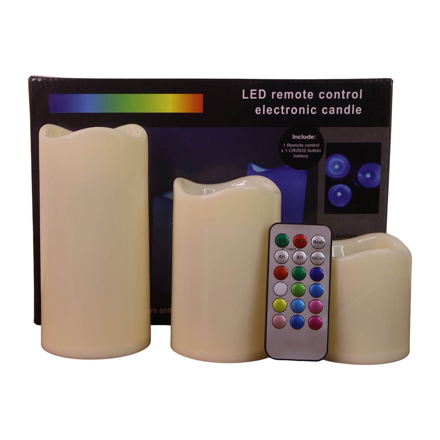 3 Decorative LED Candles