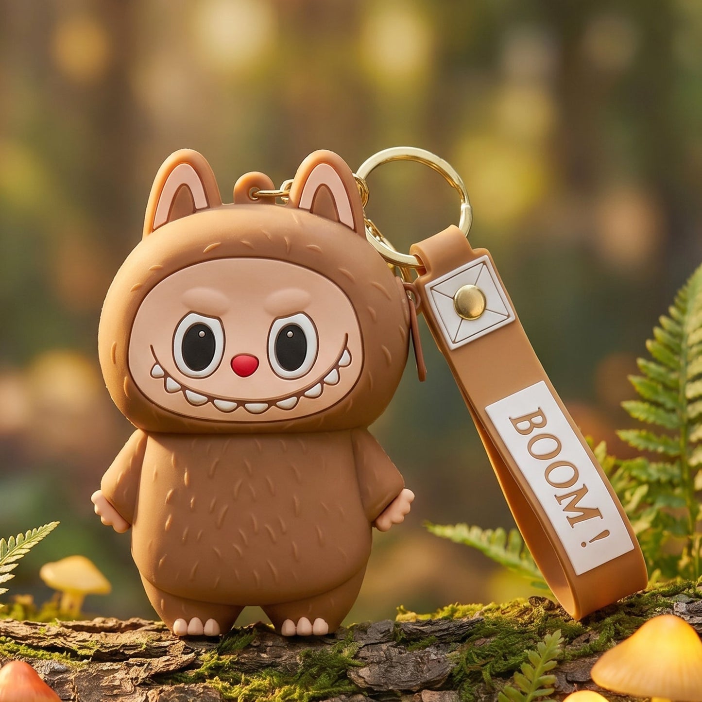 mini silicone pouch keychain cute design travel use