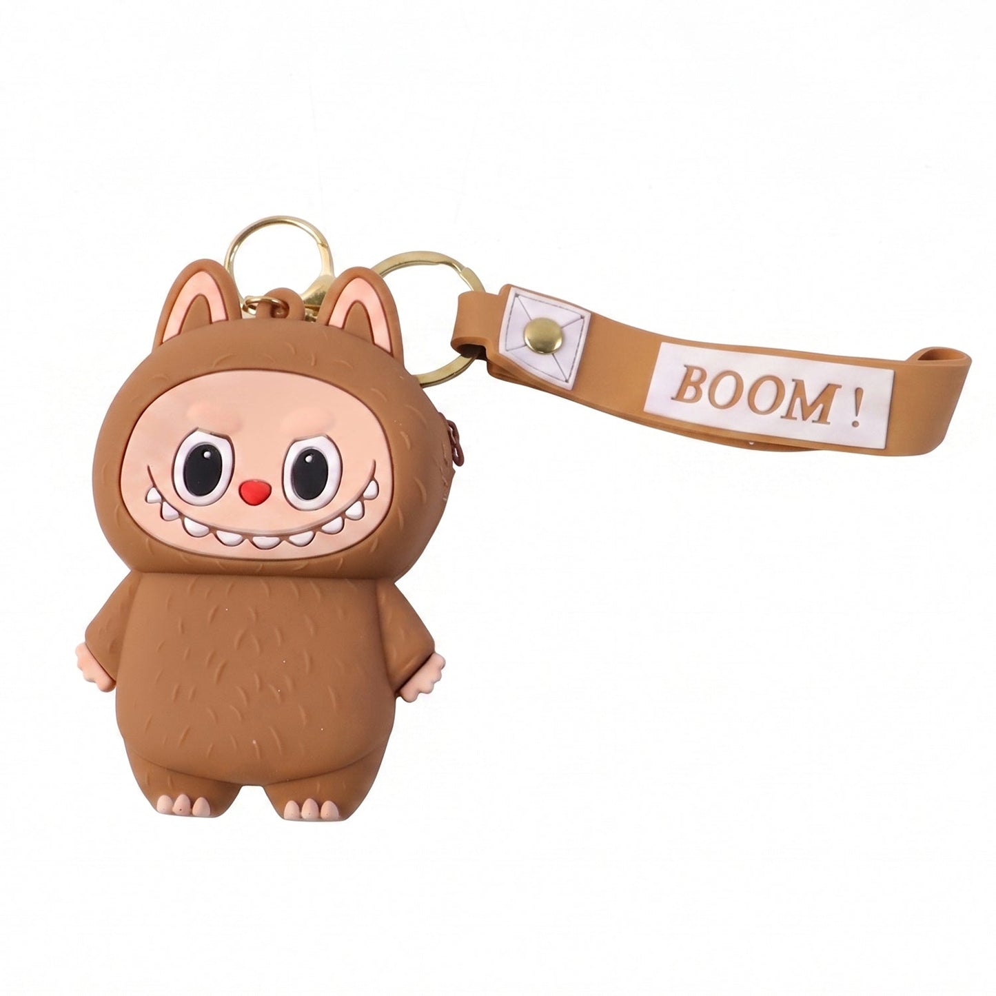soft silicone keychain pouch for small items