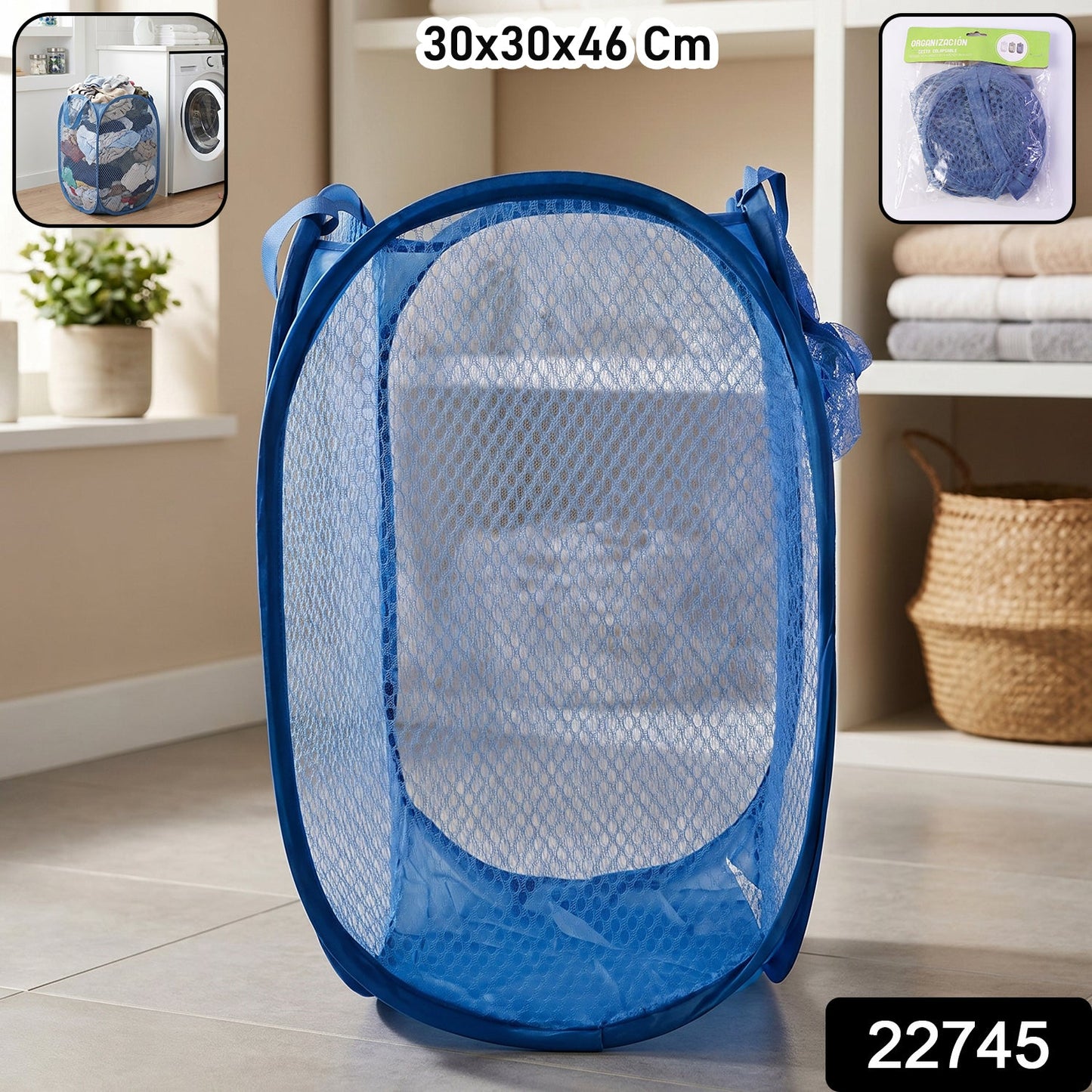 foldable mesh storage organizer