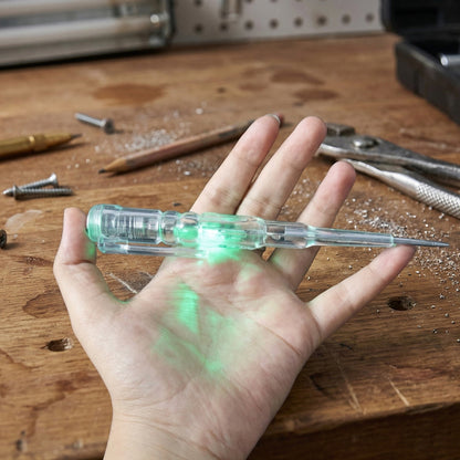 Electrical Detector Slotted Screwdriver With Small Batteries (1 Pc)