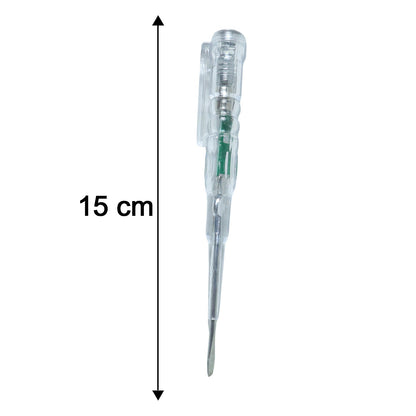 Electrical Detector Slotted Screwdriver With Small Batteries (1 Pc)
