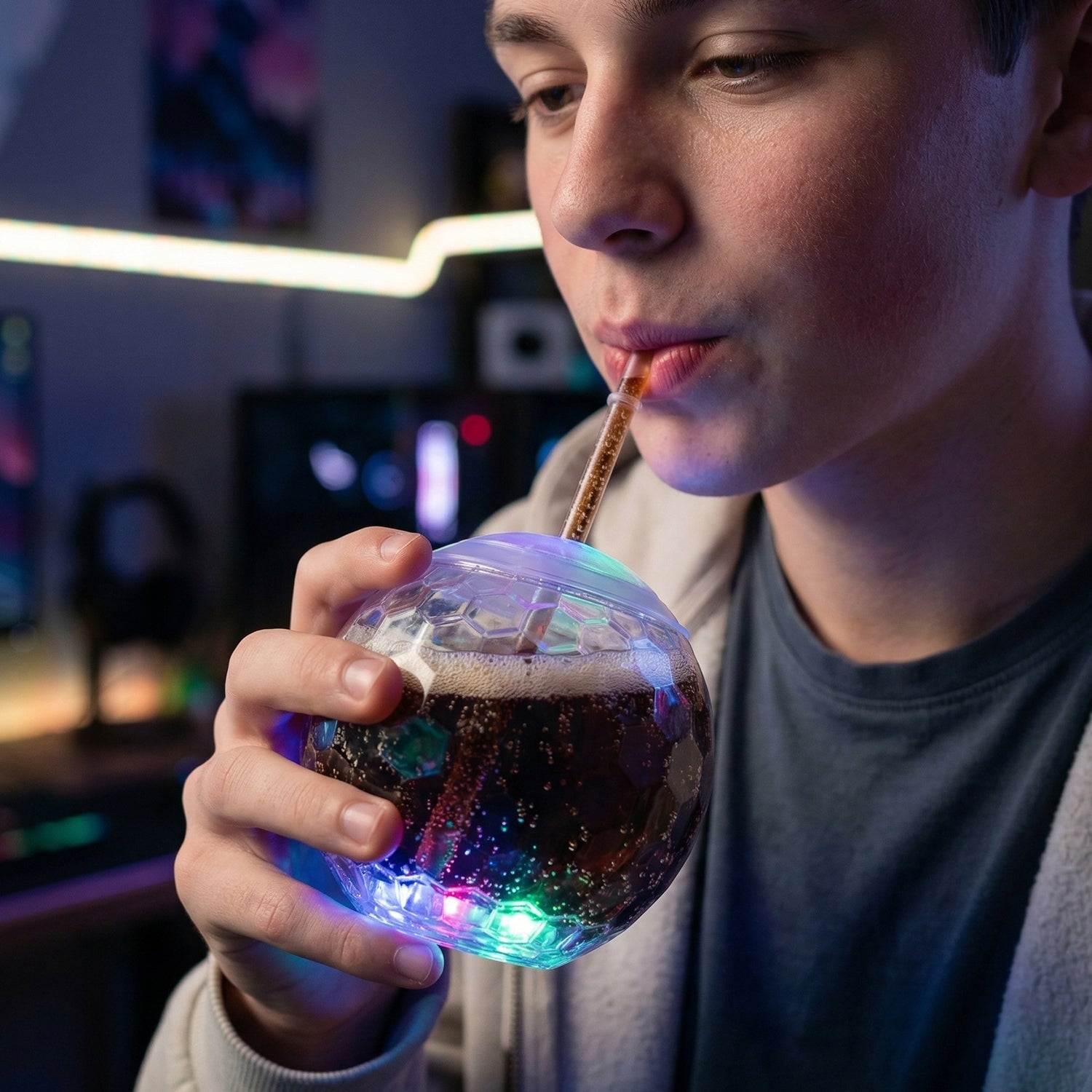 LED Sipper Tumbler