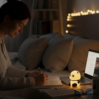 kids panda night lamp
