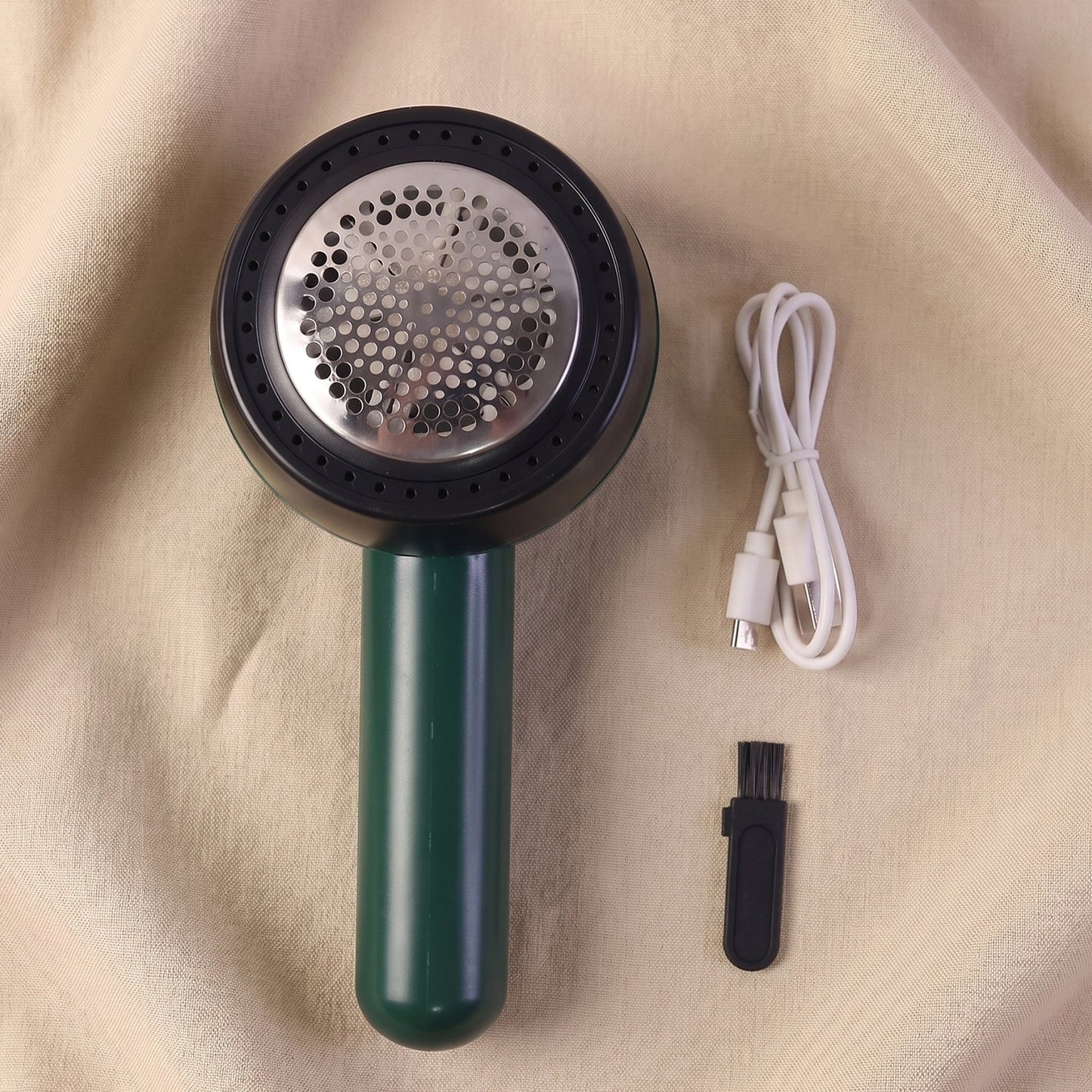 Rechargeable Electric Lint Remover with Cleaning Brush (1 Pc)