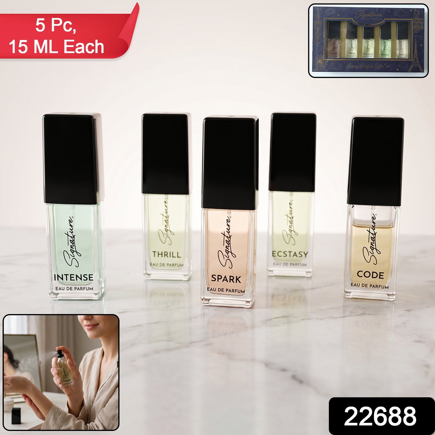 premium perfume gift set unisex luxury fragrance collection