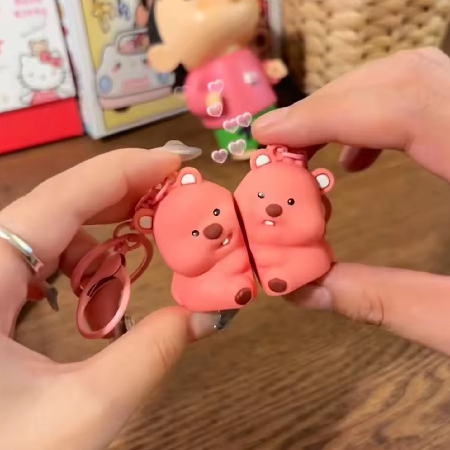 Bear Keyring Set
