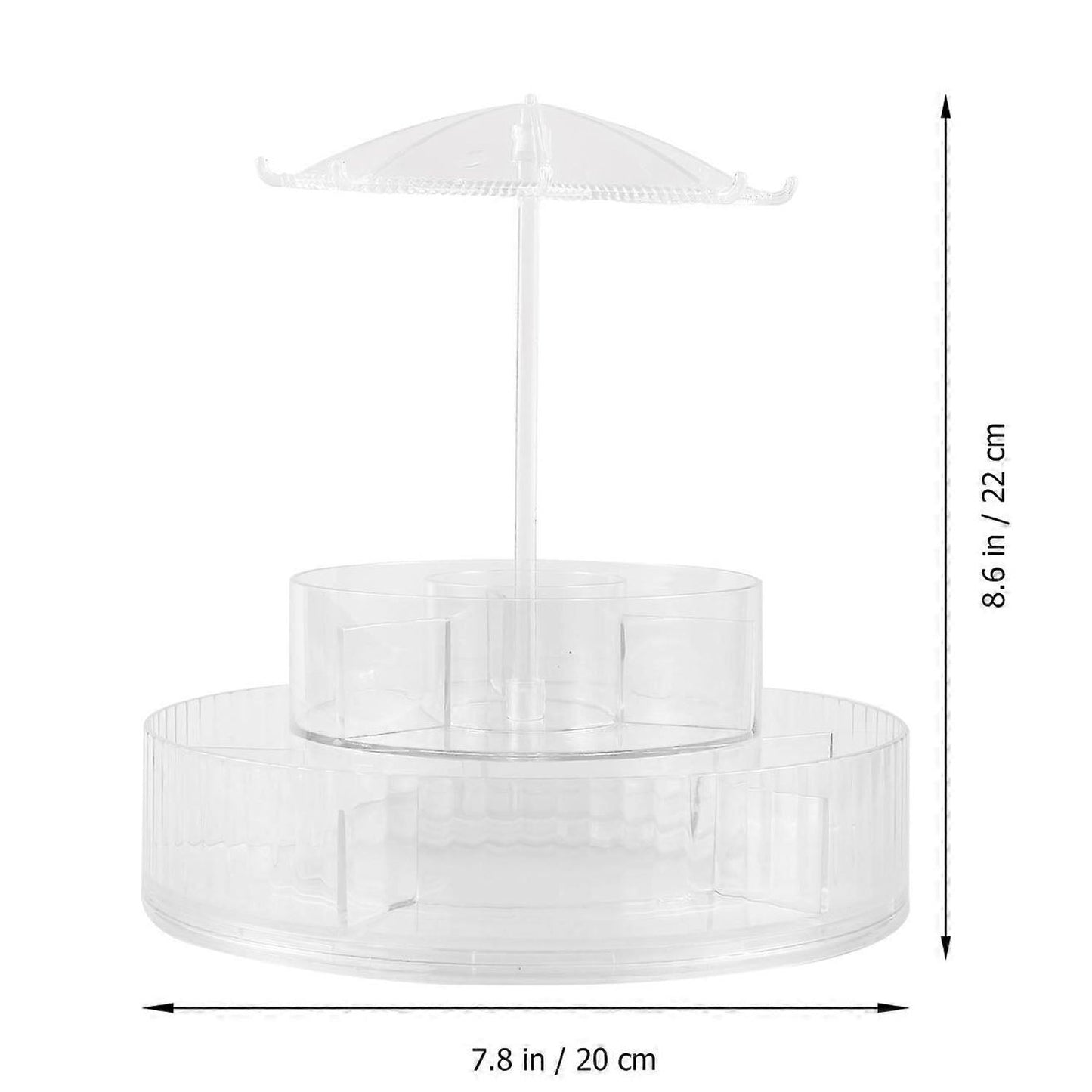 360 degree rotating cosmetic stand