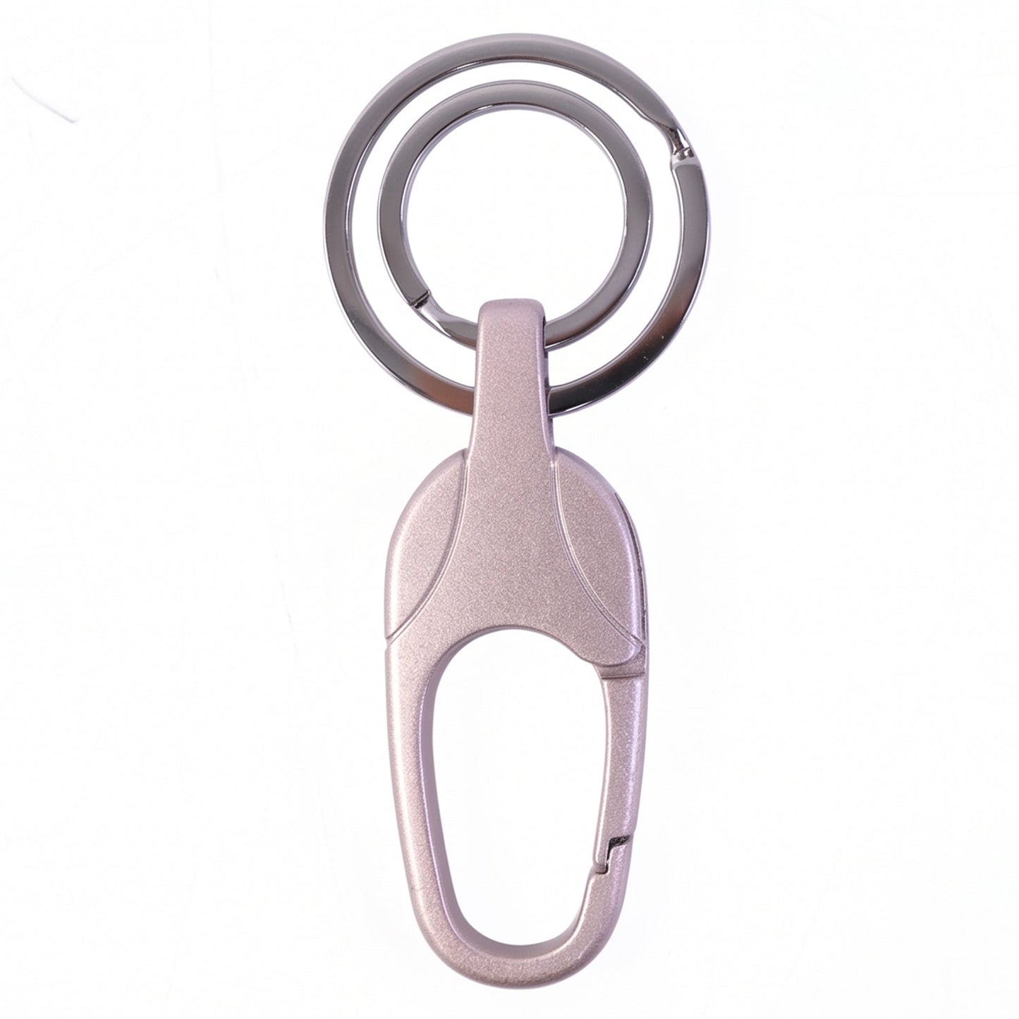 Durable Metal Keychain with Secure Clip (1 Pc)
