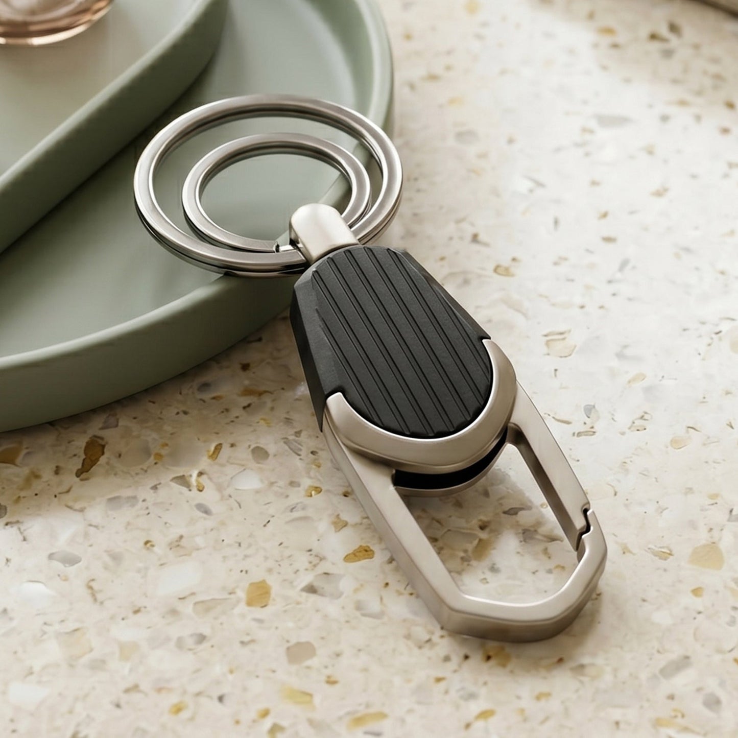 Premium Metal Key Holder Keychain 1 Pc